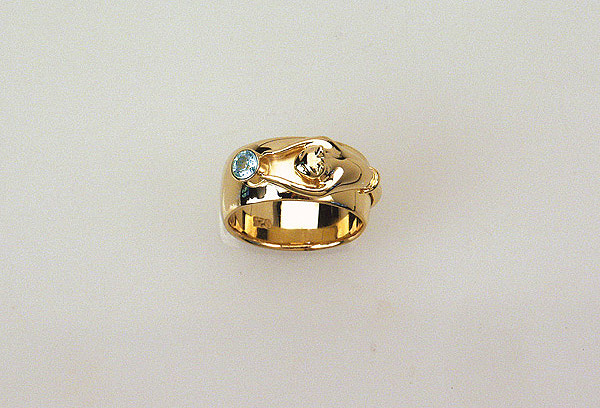 Katzenschmuck Gold