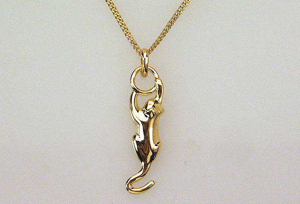 Katzenschmuck Gold