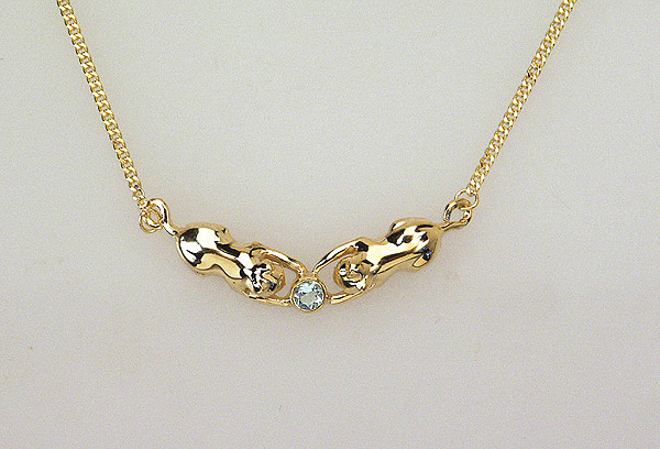 Katzenschmuck Gold