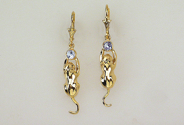 Katzenschmuck Gold