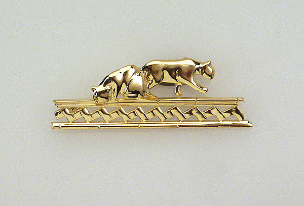 Katzenschmuck Gold
