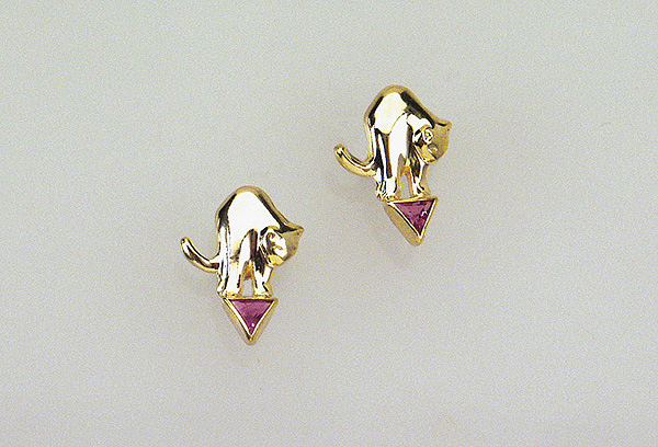 Katzenschmuck Gold