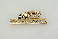 Katzenschmuck Gold