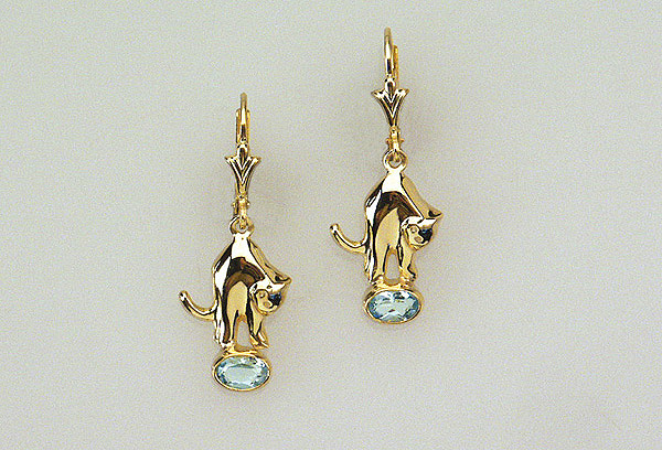 Katzenschmuck Gold