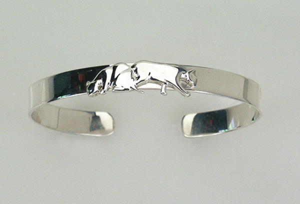 Katzenschmuck Silber