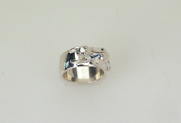Katzenschmuck Silber