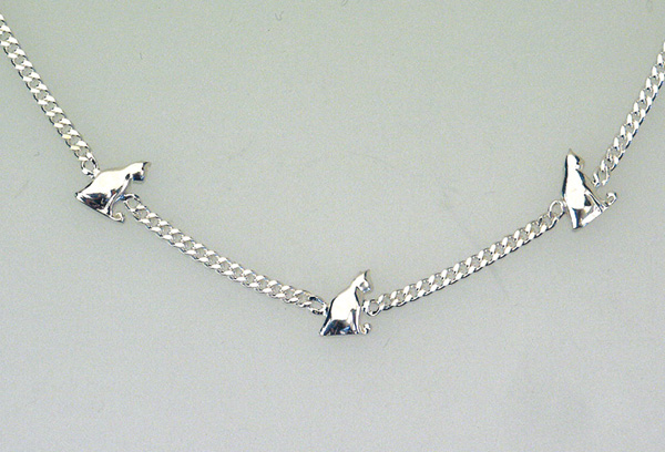 Katzenschmuck Silber