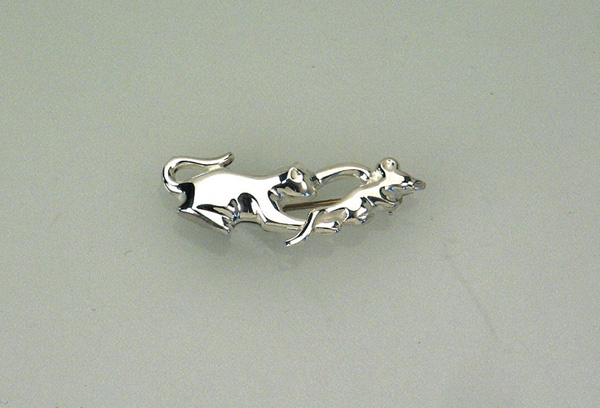 Katzenschmuck Silber