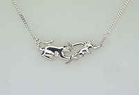 Katzenschmuck Silber