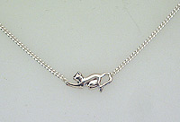 Katzenschmuck Silber