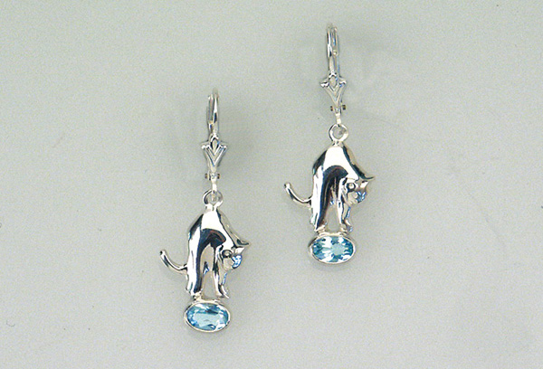Katzenschmuck Silber